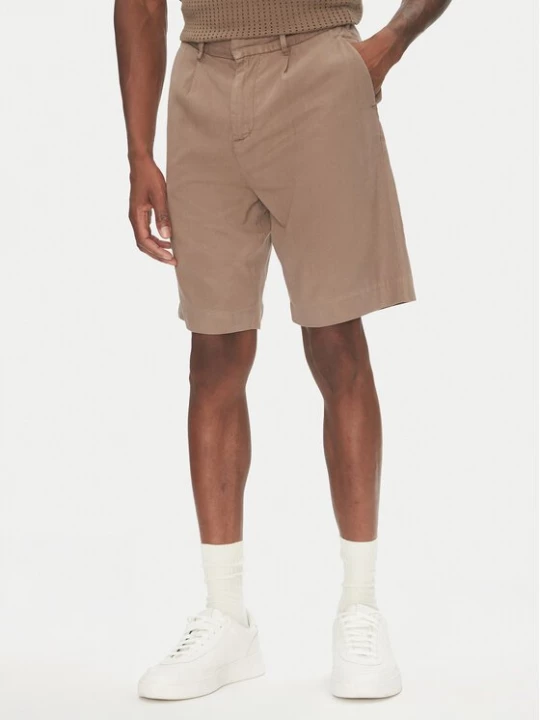 Obrázek produktu Lindbergh Šortky z materiálu 30-505054 Béžová Wide Fit
