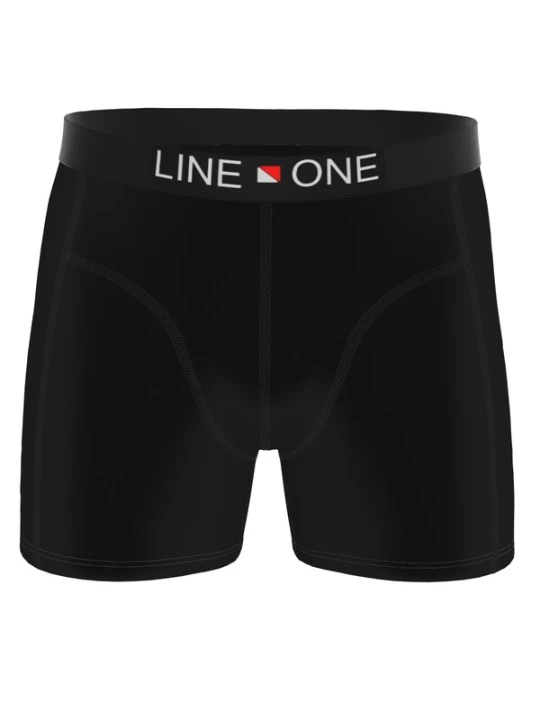 Obrázek produktu Line One Boxerky 'Herren Boxershorts aus Baumwolle' černá