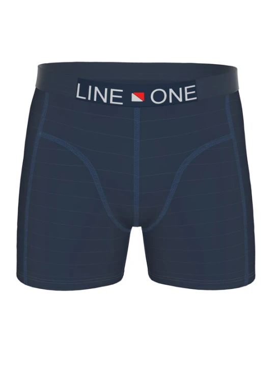 Obrázek produktu Line One Boxerky 'Herren Boxershorts aus Baumwolle' námořnická modř