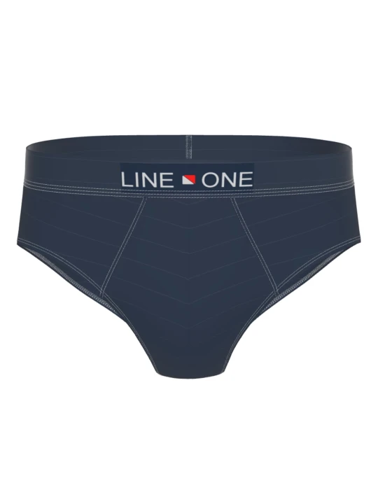 Obrázek produktu Line One Slipy 'Herren Slips aus Baumwolle' námořnická modř