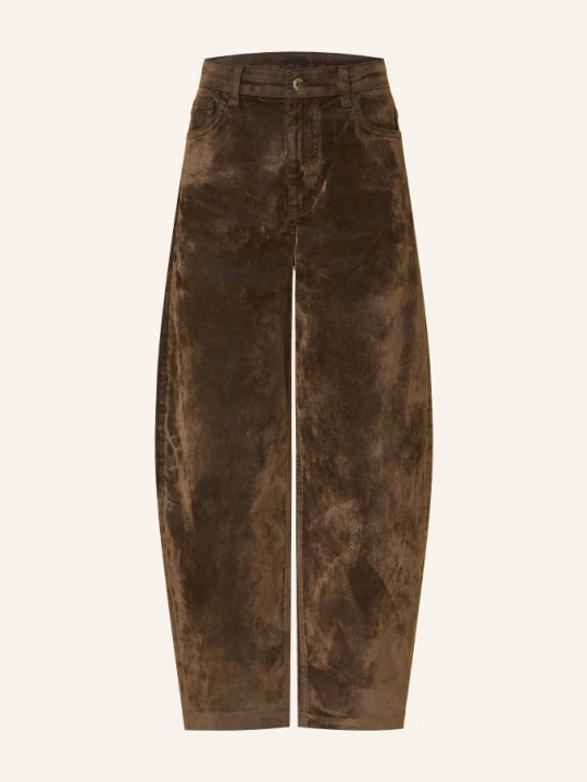 Obrázek produktu Liu Jo 7 / 8 Kalhoty Ze Sametu 79106 den.blue brown flock