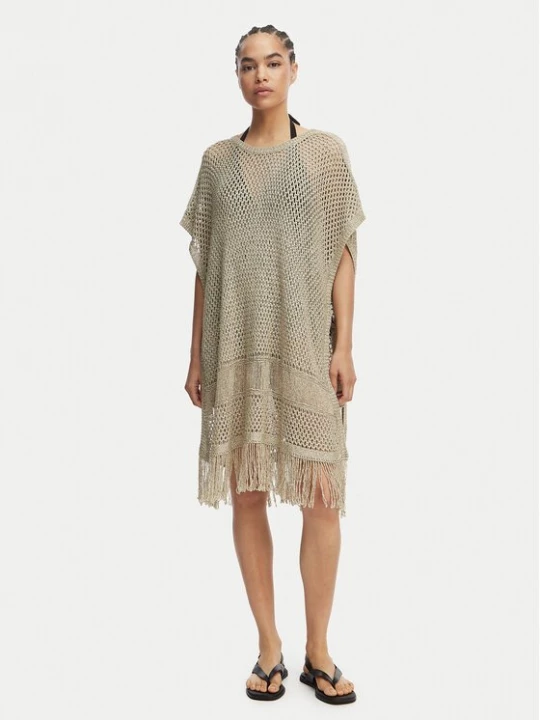 Obrázek produktu Liu Jo Beachwear Plážové šaty VA5166 MA70D Zlatá Relaxed Fit