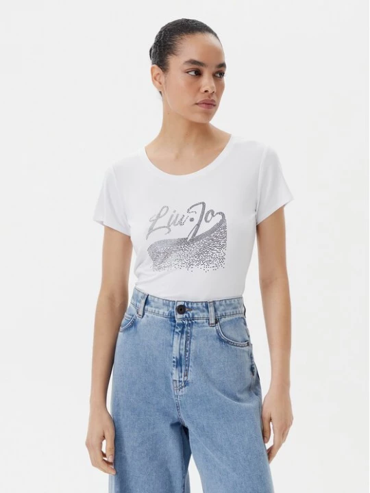 Obrázek produktu Liu Jo Beachwear T-Shirt VA5157 JS360 Bílá Regular Fit