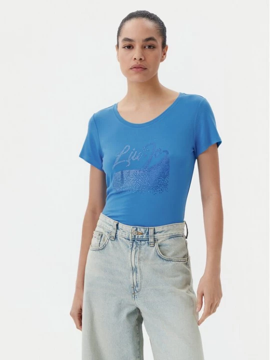 Obrázek produktu Liu Jo Beachwear T-Shirt VA5157 JS360 Modrá Regular Fit
