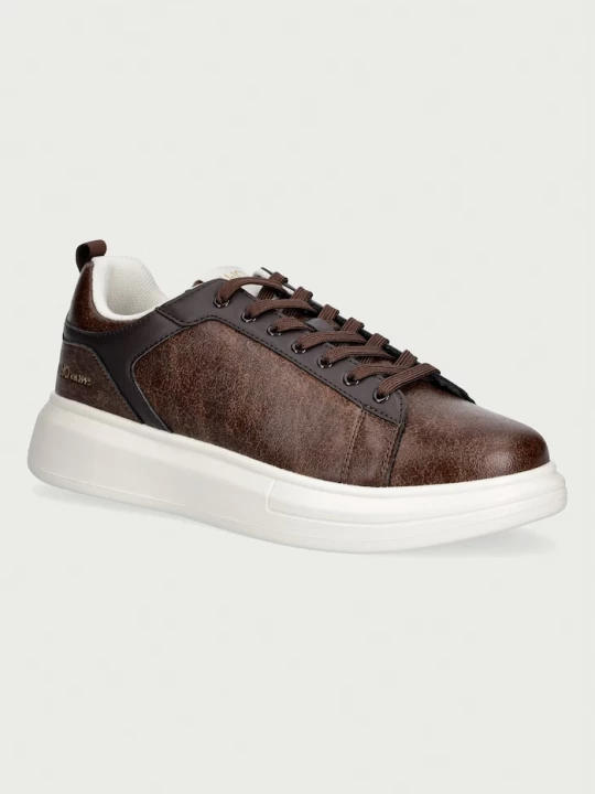 Obrázek produktu Liu Jo BIG 05 sneakers boty pánské kožené hnědá