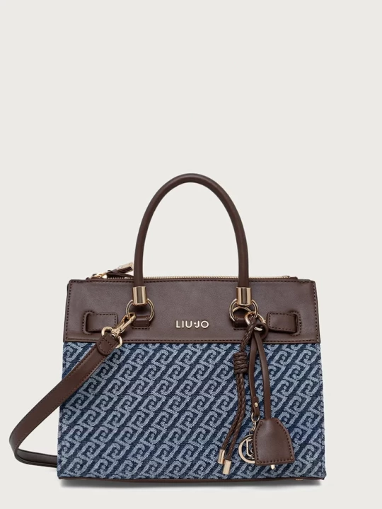 Obrázek produktu Liu Jo crossbody kabelka dámská s bavlnou modrá