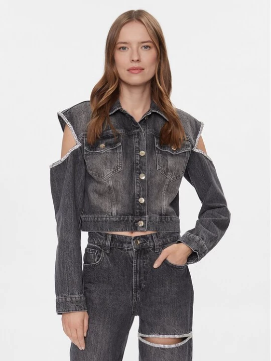 Obrázek produktu Liu Jo Jeansová bunda UA4117 D4891 Šedá Regular Fit