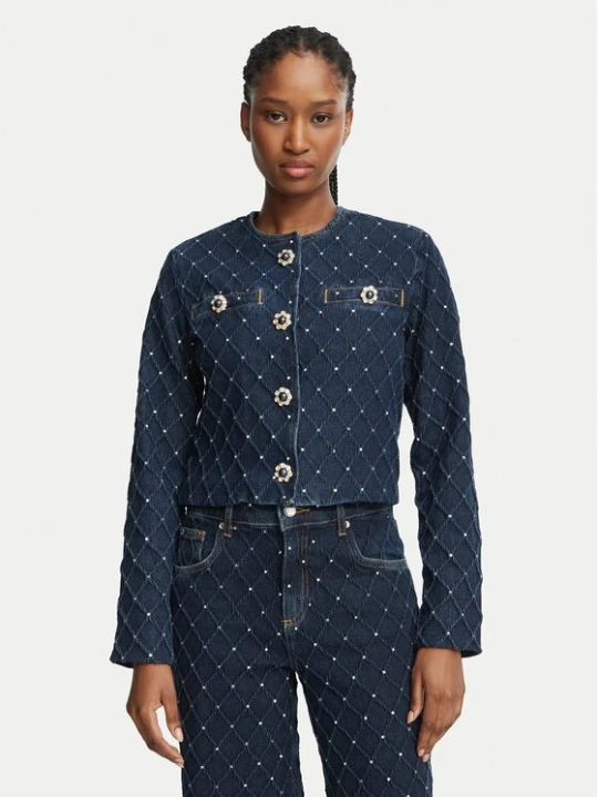 Obrázek produktu Liu Jo Jeansová bunda UF6169 D0374 Tmavomodrá Regular Fit