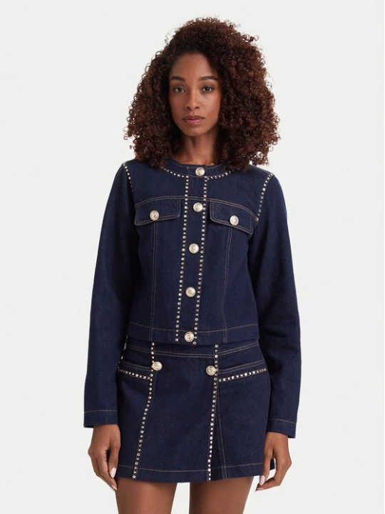 Obrázek produktu Liu Jo Jeansová bunda UF6220 D0347 Tmavomodrá Regular Fit
