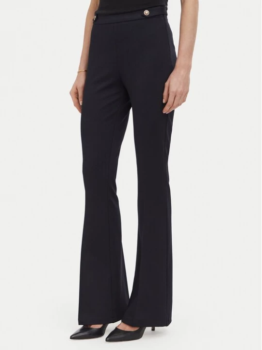 Obrázek produktu Liu Jo Kalhoty z materiálu WF6264 J3976 Tmavomodrá Flare Fit