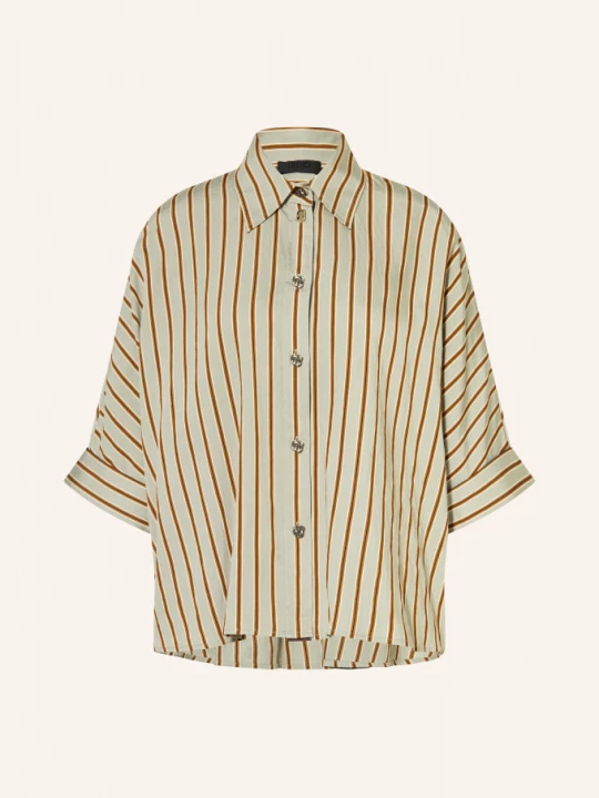Obrázek produktu Liu Jo Oversized Košile mátová / hnědá / tmavě modrá