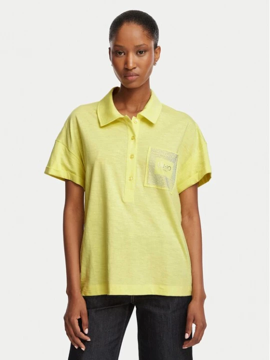Obrázek produktu Liu Jo Polokošile TA6159 JS870 Žlutá Regular Fit