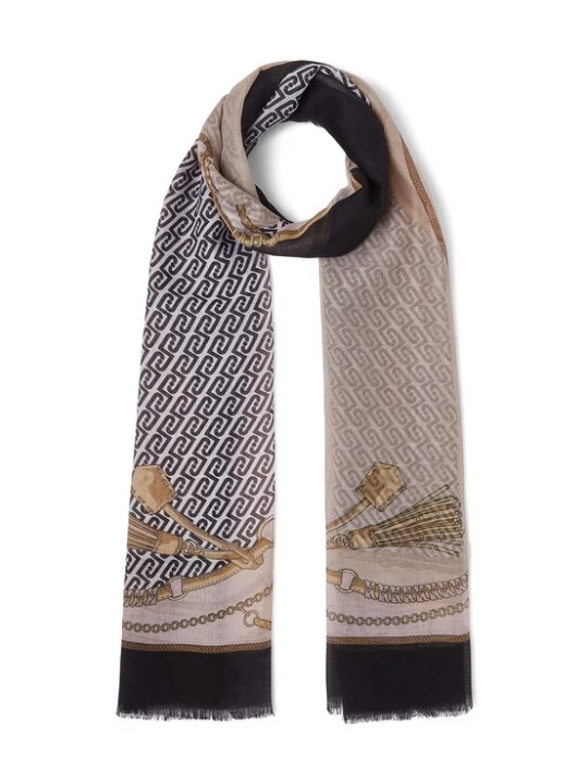 Obrázek produktu Liu Jo Šála 'Liu Jo Better' béžová / modrá