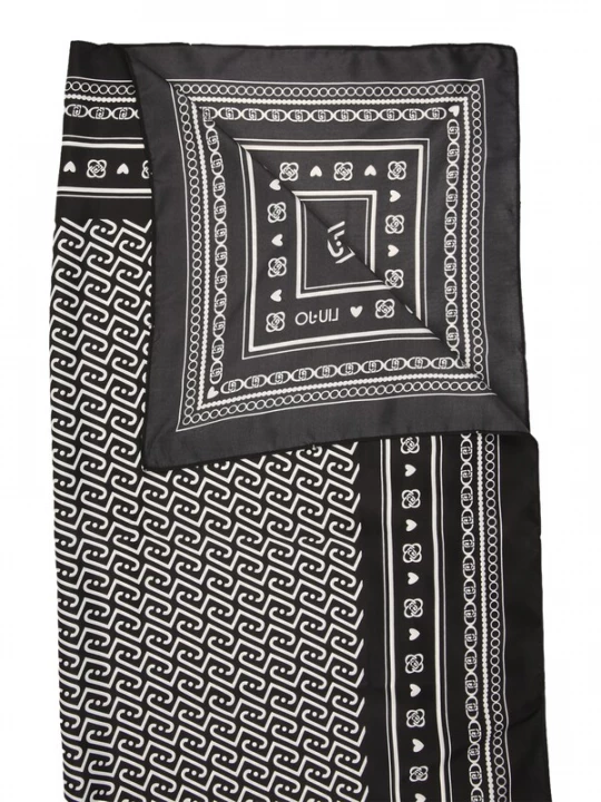 Obrázek produktu Liu Jo Šátek 'ECS FOULARD' černá / bílá