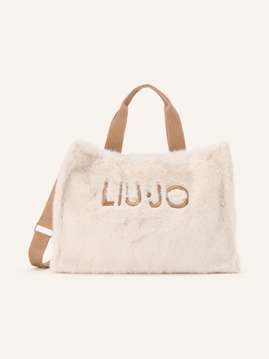 Obrázek produktu Liu Jo Shopper Z Umělé Kožešiny režná / koňaková