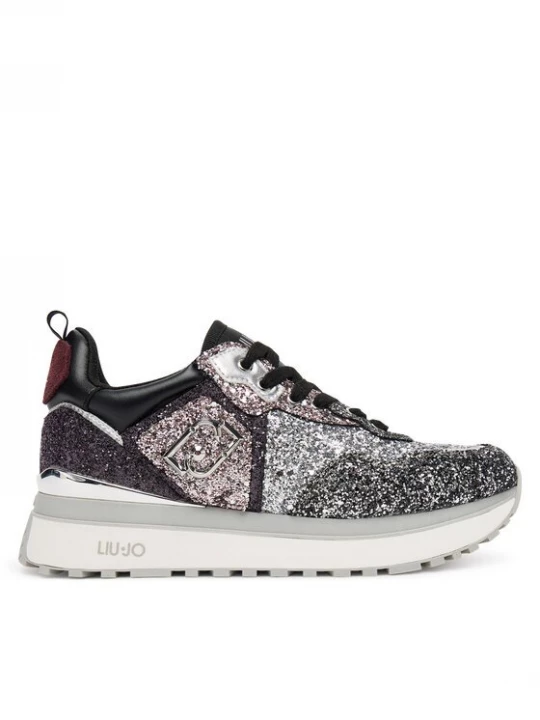 Obrázek produktu Liu Jo Sneakersy Maxi Wonder Glitter 01 BF5009 TX007 Stříbrná