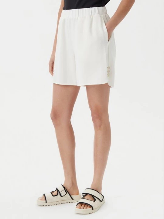 Obrázek produktu Liu Jo Šortky z materiálu TA5227 J4869 Écru Relaxed Fit Krémová