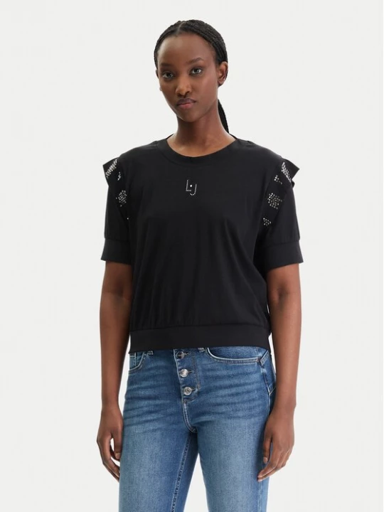 Obrázek produktu Liu Jo Sport Halenka TA6030 JS923 Černá Regular Fit