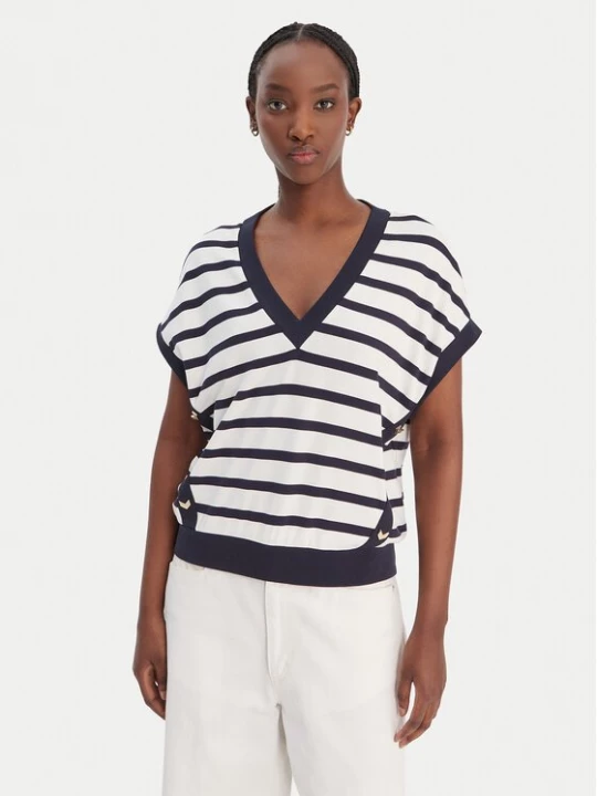 Obrázek produktu Liu Jo Sport Halenka TA6084 J3867 Tmavomodrá Relaxed Fit