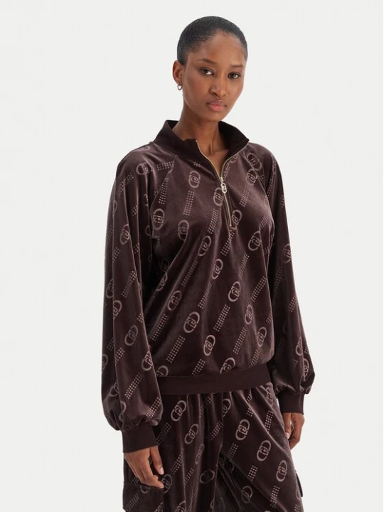 Obrázek produktu Liu Jo Sport Mikina TF5110 J4955 Hnědá Relaxed Fit