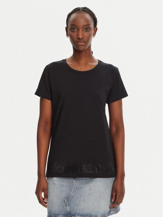 Obrázek produktu Liu Jo Sport T-Shirt TA5180 JS923 Černá Regular Fit