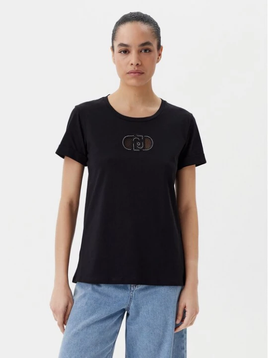 Obrázek produktu Liu Jo Sport T-Shirt TA5180 JS923 Černá Regular Fit
