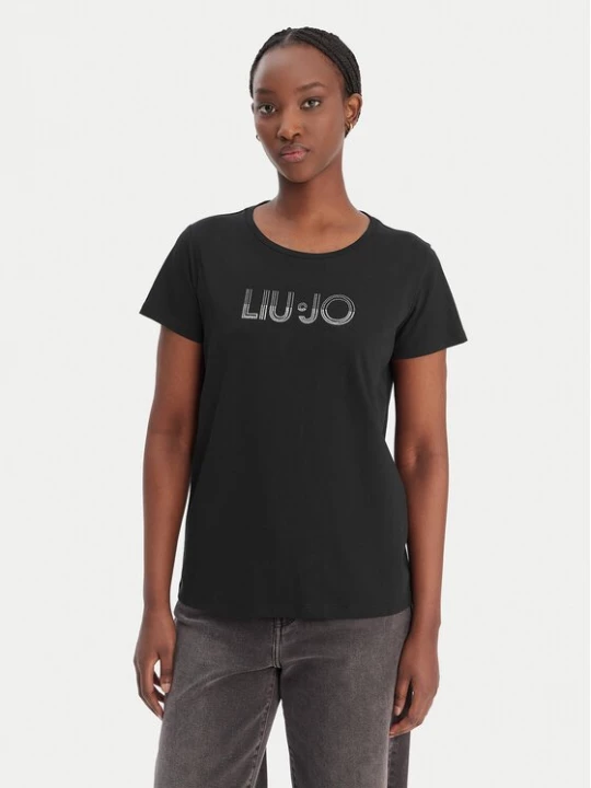 Obrázek produktu Liu Jo Sport T-Shirt TA6056 JS923 Černá Regular Fit