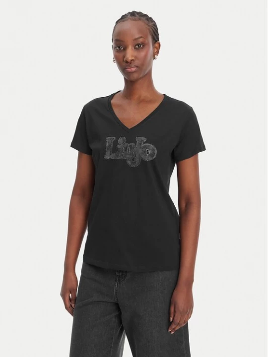 Obrázek produktu Liu Jo Sport T-Shirt TA6057 JS923 Černá Regular Fit