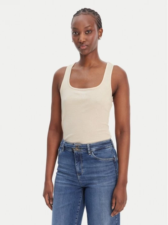 Obrázek produktu Liu Jo Sport Top TA6173 J3845 Écru Regular Fit Krémová