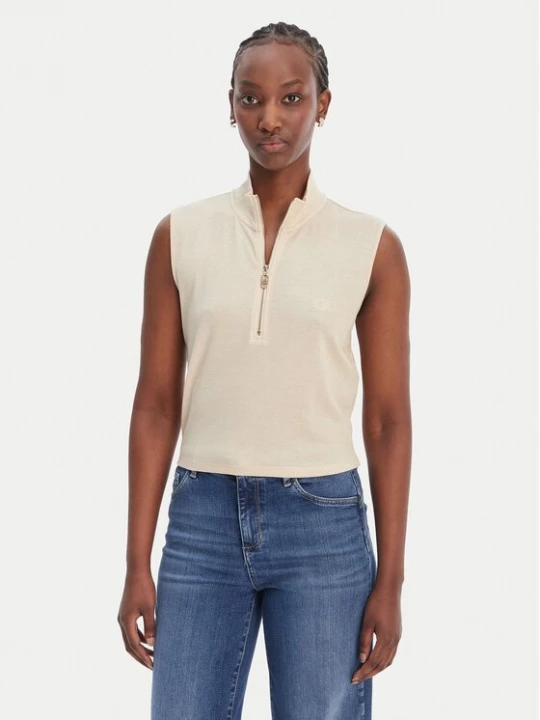 Obrázek produktu Liu Jo Sport Top TA6174 J3845 Écru Regular Fit Krémová