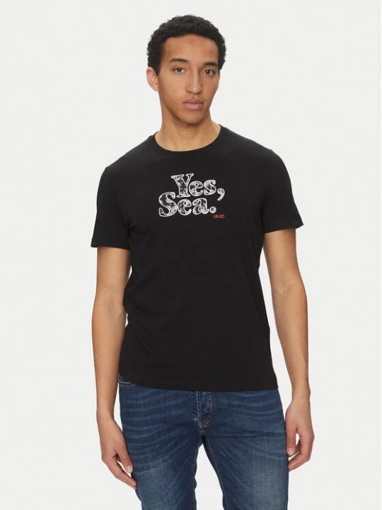 Obrázek produktu Liu Jo T-Shirt QA5190 J4924 Černá Regular Fit