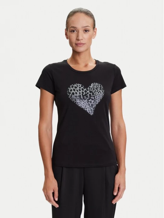 Obrázek produktu Liu Jo T-Shirt UF5264 JS923 Černá Regular Fit