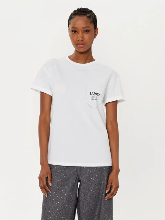 Obrázek produktu Liu Jo T-Shirt WA5145 J4893 Bílá Regular Fit