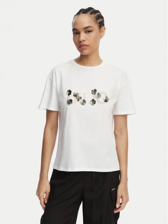 Obrázek produktu Liu Jo T-Shirt WA6238 JS923 Bílá Regular Fit