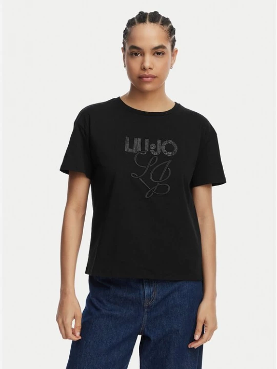 Obrázek produktu Liu Jo T-Shirt WA6238 JS923 Černá Regular Fit