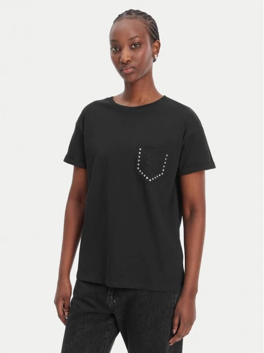 Obrázek produktu Liu Jo T-Shirt WA6372 JS923 Černá Regular Fit