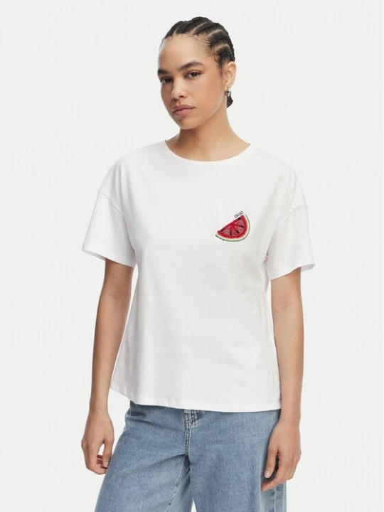 Obrázek produktu Liu Jo T-Shirt WA6414 JS923 Bílá Regular Fit