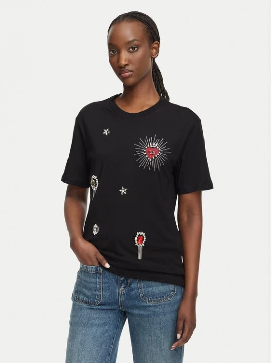 Obrázek produktu Liu Jo T-Shirt WF6324 J0088 Černá Regular Fit