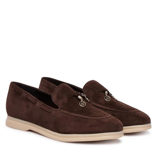 Obrázek produktu Loafersy Guess FLTNAI SUE14 Hnědá