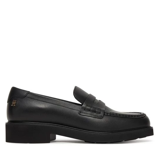 Obrázek produktu Loafersy Tommy Hilfiger Elettra Penny Leather FW0FW09360 Černá