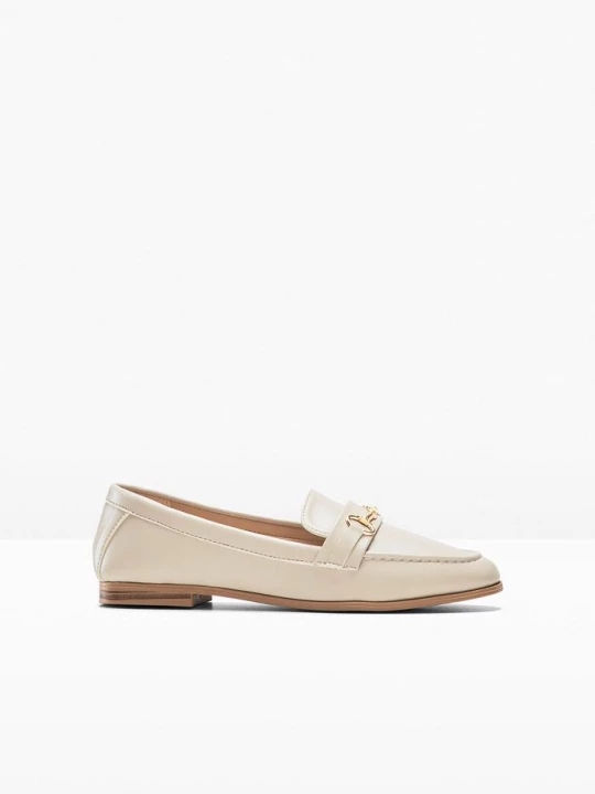 Obrázek produktu Loafersy ze sprzączką BonPrix beżowy