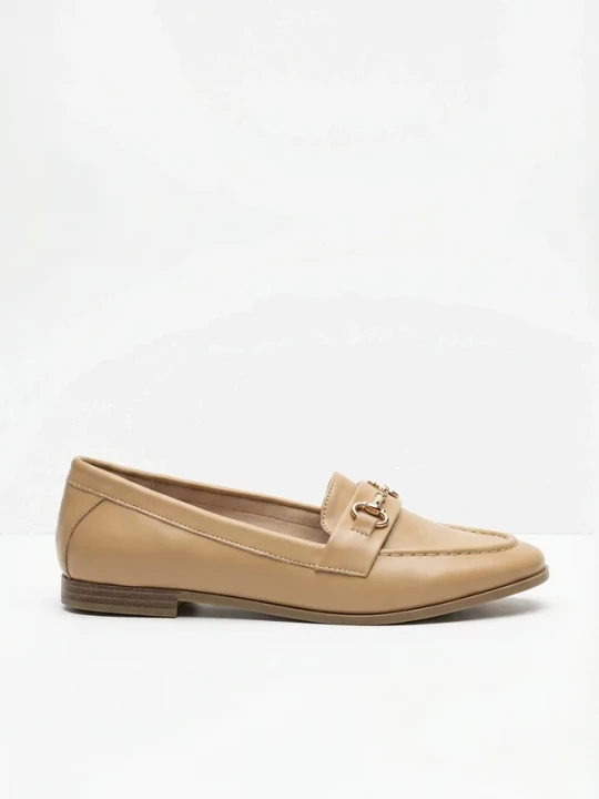Obrázek produktu Loafersy ze sprzączką BonPrix beżowy