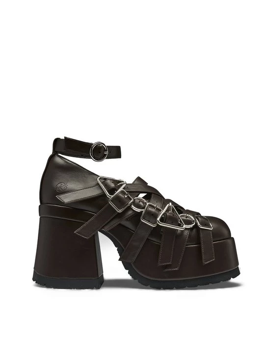 Obrázek produktu Lodičky s platformou Koi Footwear hnědá