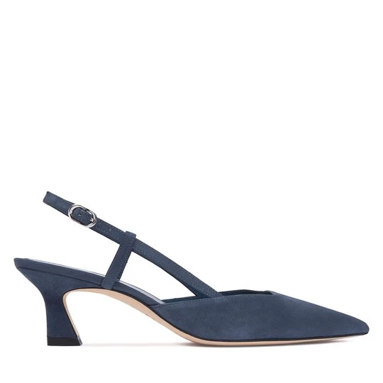Obrázek produktu Lodičky Stuart Weitzman Vinnie 50 Slingback SJ433 Tmavomodrá