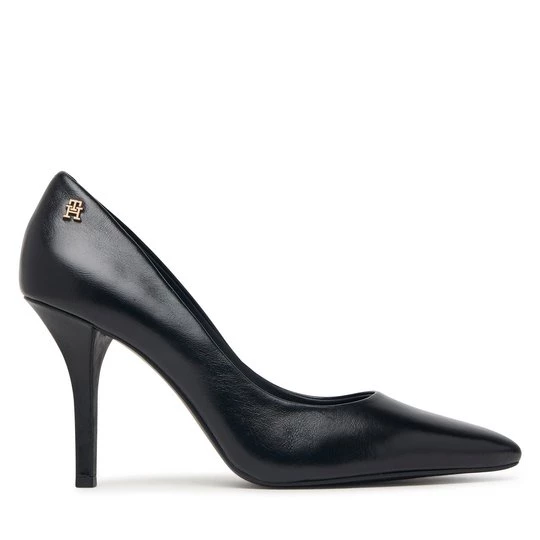 Obrázek produktu Lodičky Tommy Hilfiger High Heel Court Leather Shoe FW0FW09527 Černá