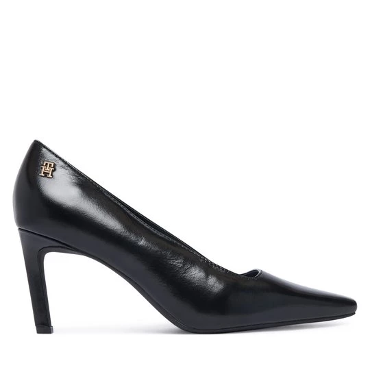 Obrázek produktu Lodičky Tommy Hilfiger Squared Toe High Heel Lth Pump FW0FW09510 Černá