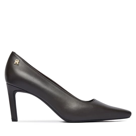 Obrázek produktu Lodičky Tommy Hilfiger Th Logo Lth Pump Slanted Hl FW0FW09008 Černá