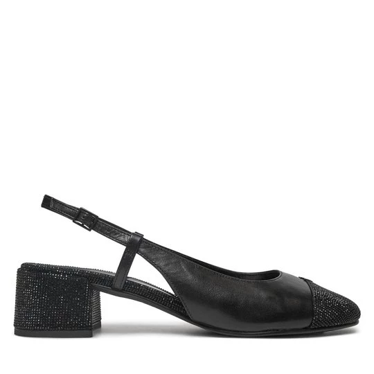Obrázek produktu Lodičky Tory Burch Cap-Toe Pave Singback Pump 160256 Černá