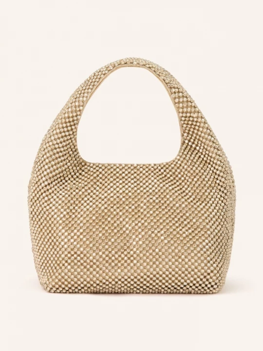 Obrázek produktu Loeffler Randall Kabelka Kenzie S Ozdobnými Kamínky zlatá