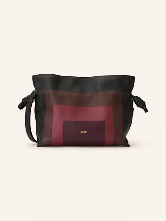 Obrázek produktu Loewe Kabelka Přes Rameno Flamenco černá / hnědá / světle červená